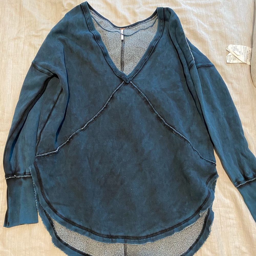 Free People V neck Sweater